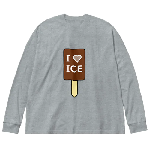 I♡ICE ビッグシルエットロングスリーブTシャツ