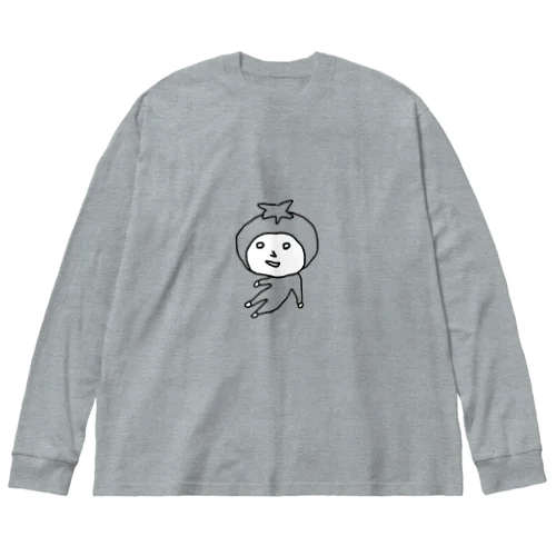 リコピンちゃん ビッグシルエットロングスリーブTシャツ