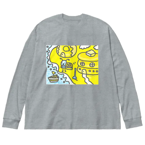 ホットオケーキ海岸管理人　アーリン大佐 Big Long Sleeve T-Shirt