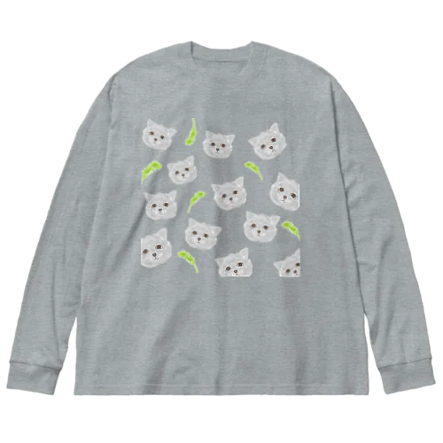 じゃらし猫🐱 Big Long Sleeve T-Shirt