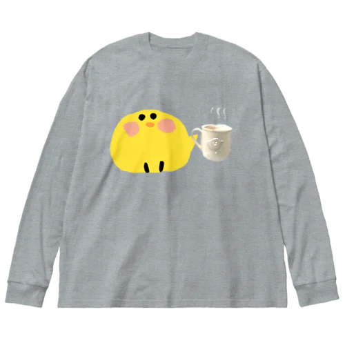 ひとやすみどり ビッグシルエットロングスリーブTシャツ