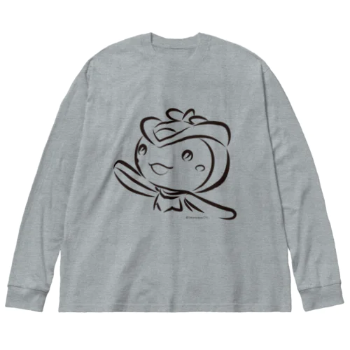 トコろん_ポップ_ブラック Big Long Sleeve T-Shirt