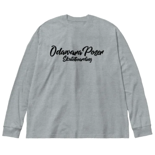 ODAWARAPOSERオシャレロゴシリーズ ビッグシルエットロングスリーブTシャツ