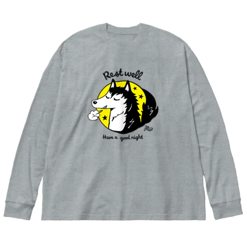 お疲れさまオオカミ Big Long Sleeve T-Shirt