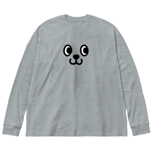 FACEシリーズ01 Big Long Sleeve T-Shirt