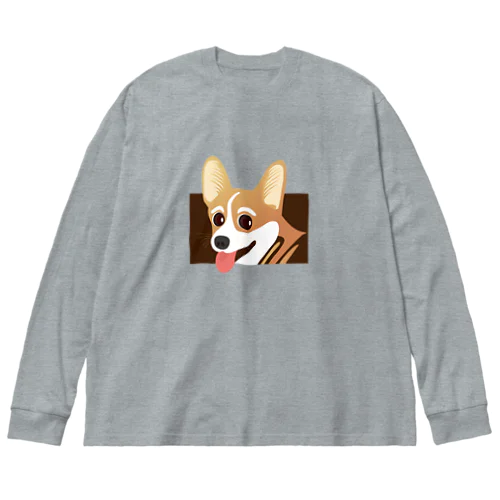 コーギーくん Big Long Sleeve T-Shirt