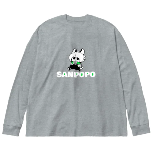 SANPOPO ビッグシルエットロングスリーブTシャツ