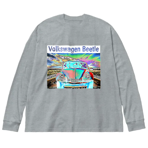 Volkswagen Beetle ビッグシルエットロングスリーブTシャツ