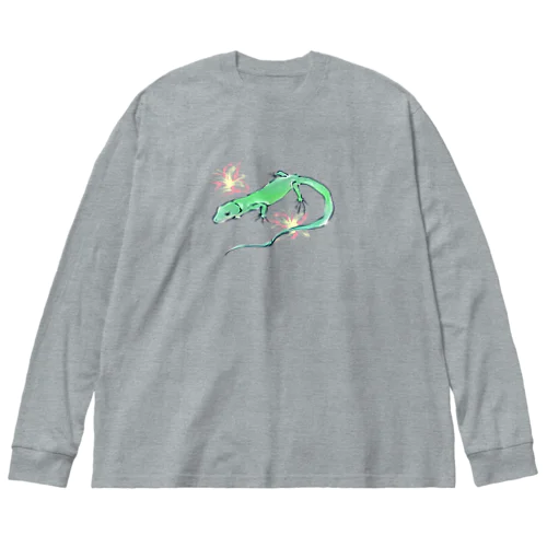 ミドリガストロカナヘビ ver.2 Big Long Sleeve T-Shirt