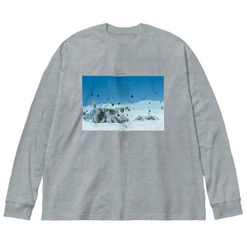 うたた寝サザナミフグ Big Long Sleeve T-Shirt