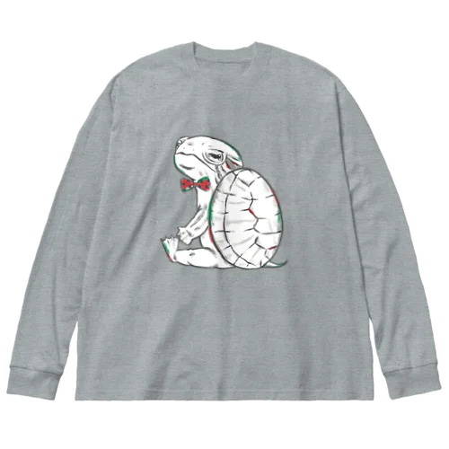 ミシシッピアカミミガメさん Big Long Sleeve T-Shirt