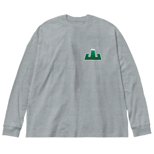 山 Big Long Sleeve T-Shirt