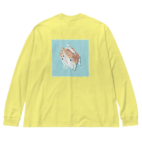 いぬやす Big Long Sleeve T-Shirt