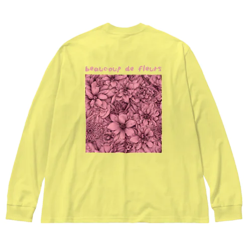 サクラ色の花園 Big Long Sleeve T-Shirt