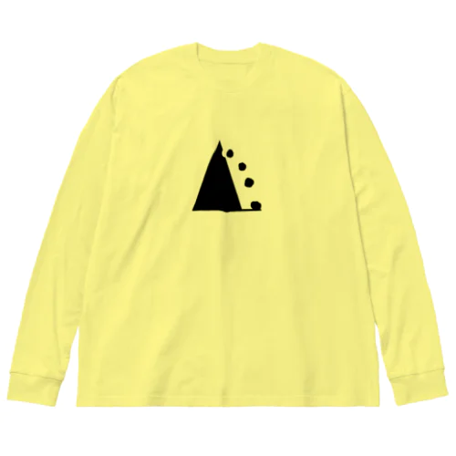 落石注意 Big Long Sleeve T-Shirt