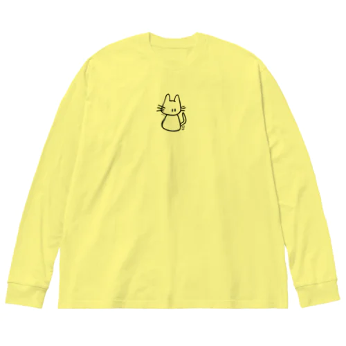 KITTEN Big Long Sleeve T-Shirt