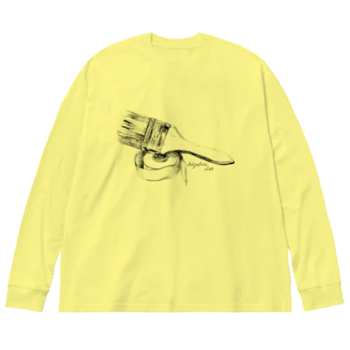 水張り Big Long Sleeve T-Shirt