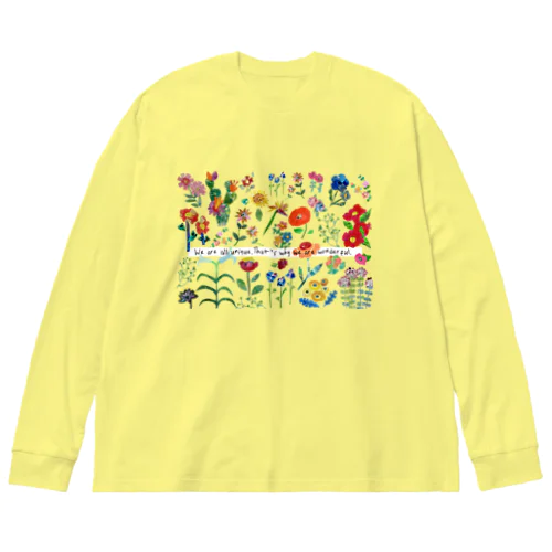 ［ちがい］ってカラフルじゃない？ Big Long Sleeve T-Shirt