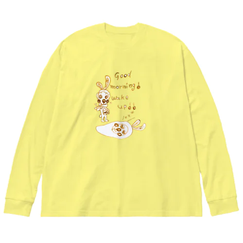 Good morning! wake up!! Ver.2 Big Long Sleeve T-Shirt