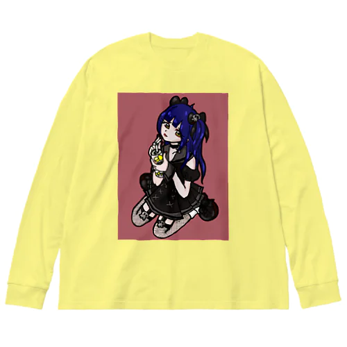 ○ュアアルコール（ス○ゼロ）ダスティーピンク Big Long Sleeve T-Shirt