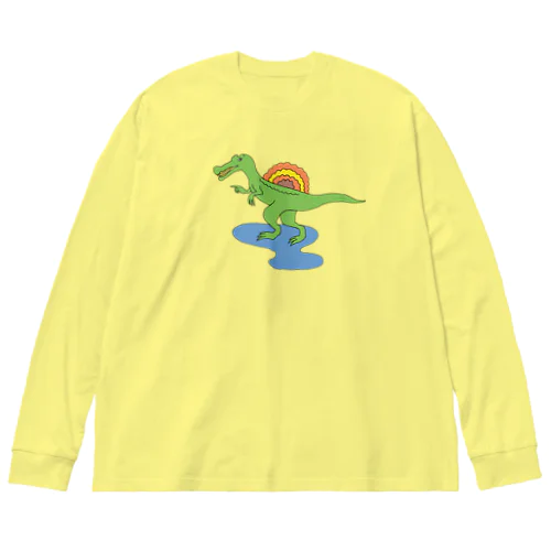 スピノサウルス［2］中期 Big Long Sleeve T-Shirt