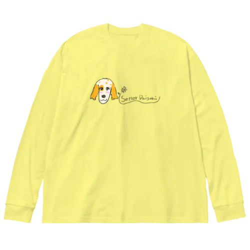 ◇E・セッターのハナちゃんグッズ♪◇ Big Long Sleeve T-Shirt