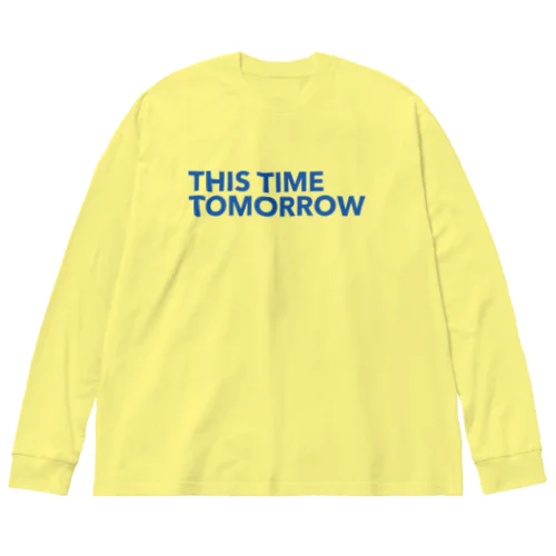 THIS TIME TOMORROW ビッグシルエットロングスリーブTシャツ