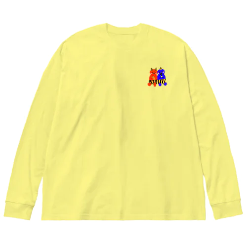 仲良し小鬼ちゃん② Big Long Sleeve T-Shirt