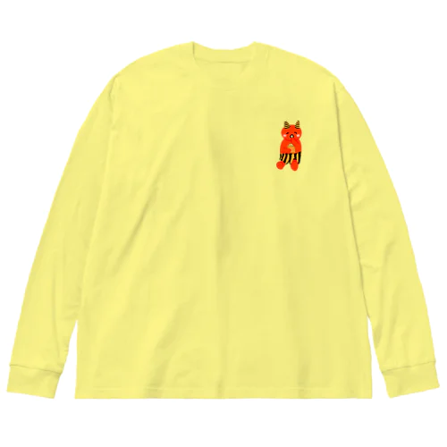 可愛い赤鬼ちゃん② Big Long Sleeve T-Shirt