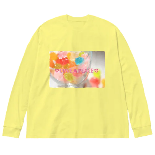 スイーツアイテム Big Long Sleeve T-Shirt