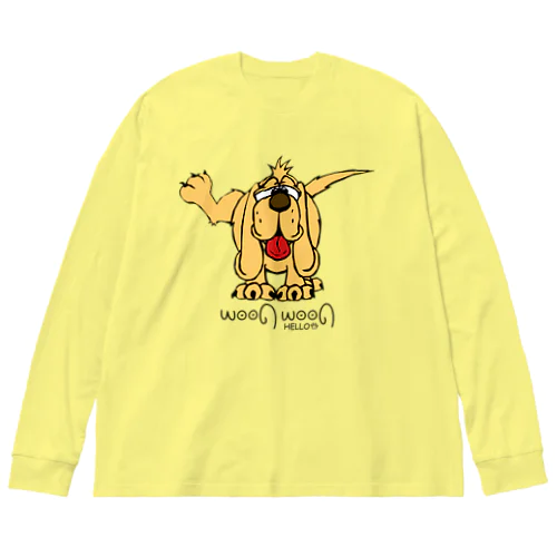 WOOF WOOF ビッグシルエットロングスリーブTシャツ