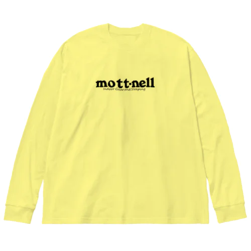 mott-nell ビッグシルエットロングスリーブTシャツ