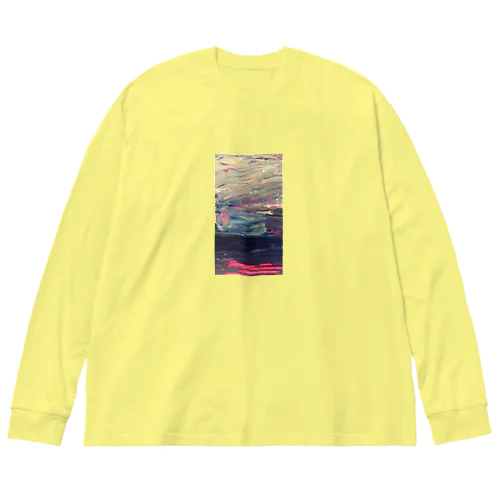 意識の流れ Big Long Sleeve T-Shirt