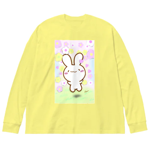 春だよけあうさ Big Long Sleeve T-Shirt