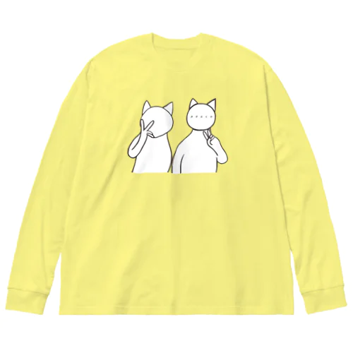 Peace！ Big Long Sleeve T-Shirt