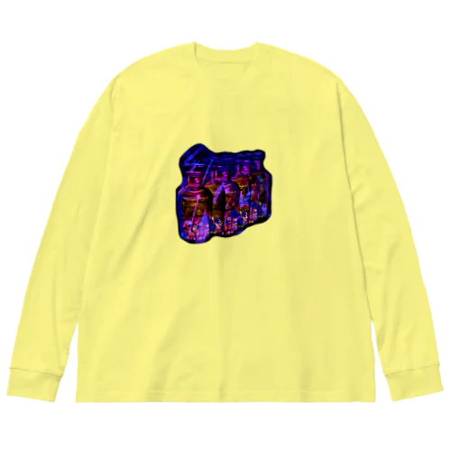 がぶ飲み Big Long Sleeve T-Shirt