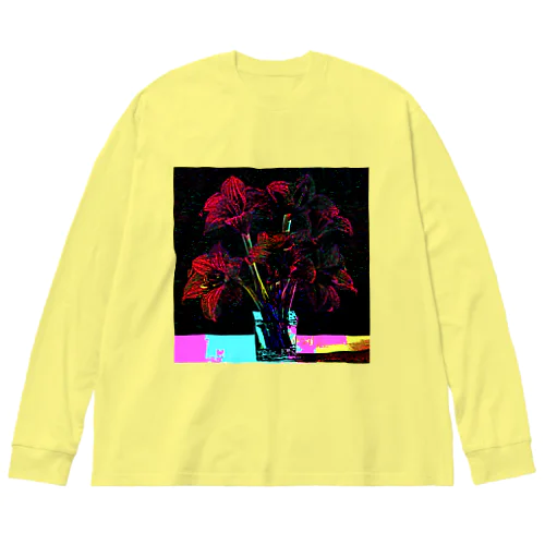 サイケデリックなアマリリス Ⅱ Big Long Sleeve T-Shirt