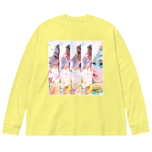 宇宙に感謝　愛は祈りなり。 Big Long Sleeve T-Shirt