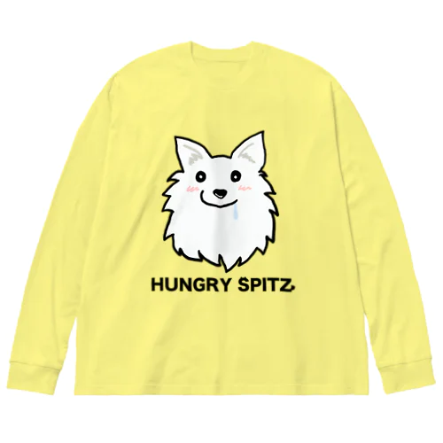 HUNGRY SPITZ「おやつ！おやつ！」 Big Long Sleeve T-Shirt