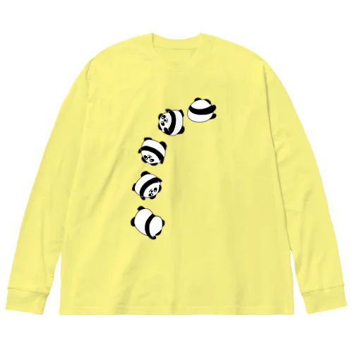 ころりんぱんだ Big Long Sleeve T-Shirt