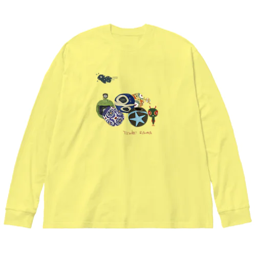 glass bead　トンボ玉31 Big Long Sleeve T-Shirt