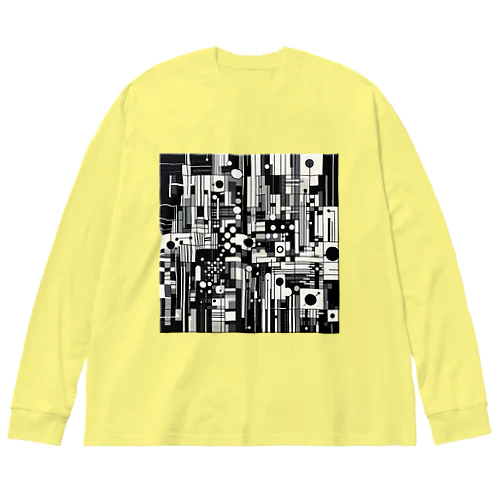 ジオメトリックハーモニー Big Long Sleeve T-Shirt