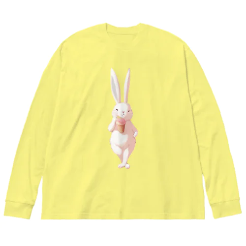 Popular Rabbit 🐰 ビッグシルエットロングスリーブTシャツ