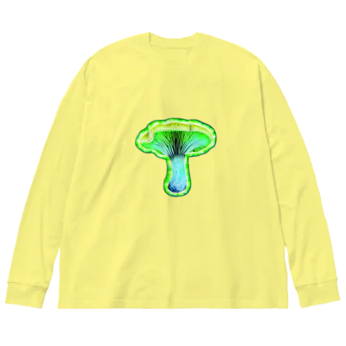 ビオルミネセントマッシュルーム  Big Long Sleeve T-Shirt