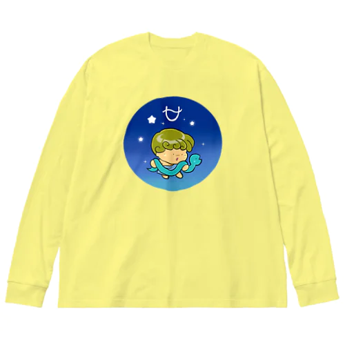 蛇使い座 Big Long Sleeve T-Shirt