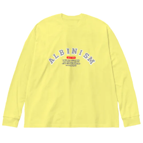 6月13日のアルビニズム Big Long Sleeve T-Shirt