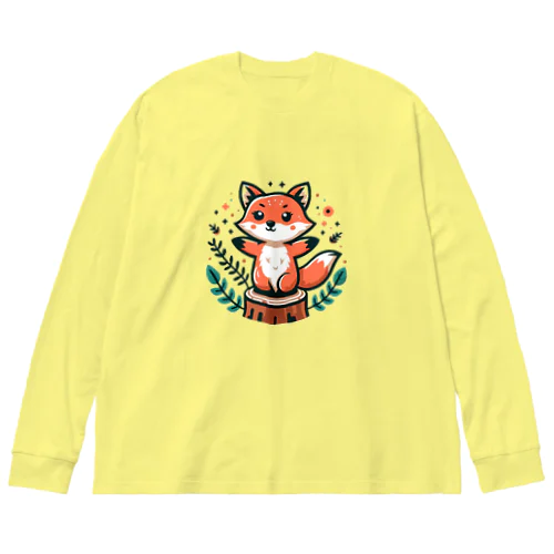 mountainＦＯＸ ビッグシルエットロングスリーブTシャツ