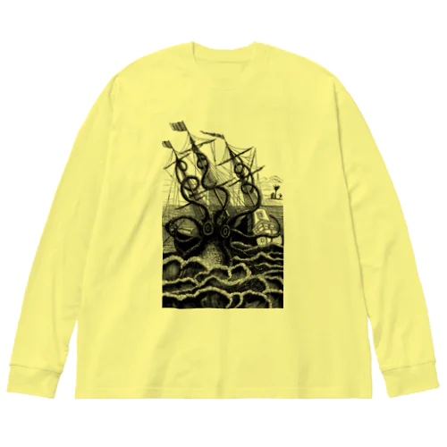 海の怪物、クラーケン！！ Big Long Sleeve T-Shirt