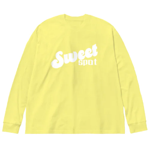 スイートスポット（ホワイト） Big Long Sleeve T-Shirt