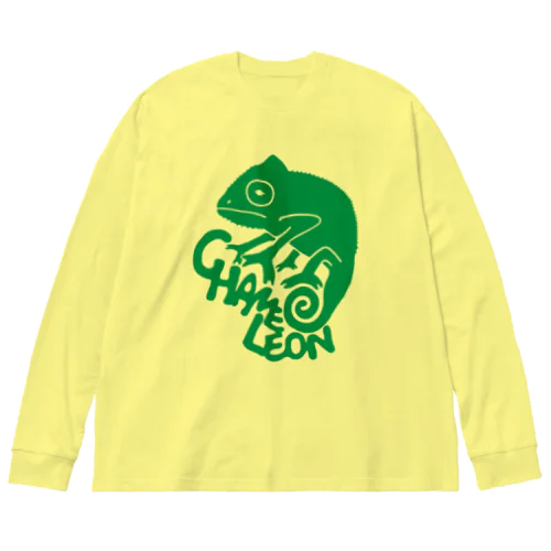 カメレオン Big Long Sleeve T-Shirt